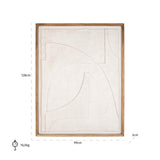 Wall art Loa (White)