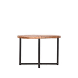 LABEL51 Bijzettafel Dex - Rough - Mangohout - 60 cm van LABEL51 – Luxe comfort op maat van PureWonen. Vraag naar de beste prijs.