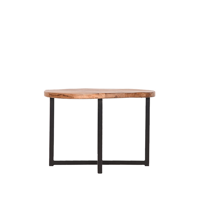 LABEL51 Bijzettafel Dex - Rough - Mangohout - 60 cm van LABEL51 – Luxe comfort op maat van PureWonen. Vraag naar de beste prijs.