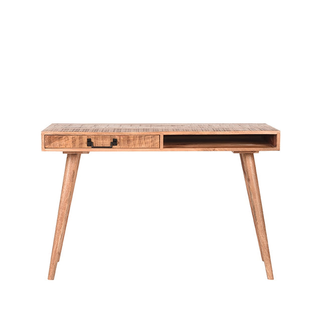 LABEL51 Bureau Steady - Rough - Mangohout - 118 cm van LABEL51 – Luxe comfort op maat van PureWonen. Vraag naar de beste prijs.