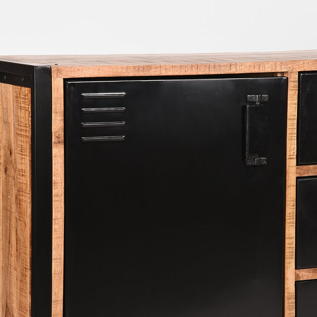 LABEL51 Dressoir Brussels - Rough - Mangohout - Dressoir van LABEL51 – Luxe comfort op maat van PureWonen. Vraag naar de beste prijs.