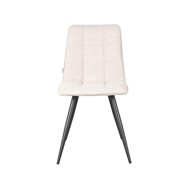 LABEL51 Eetkamerstoel Jelt - Naturel - Boucle van LABEL51 - laagste prijs offerte van PureWonen