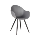 LABEL51 Eetkamerstoel Luca - Antraciet - Kunststof van LABEL51 – Luxe comfort op maat van PureWonen. Vraag naar de beste prijs.