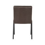 LABEL51 Eetkamerstoel Matz - Antraciet - Microfiber van LABEL51 - laagste prijs offerte van PureWonen
