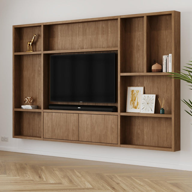 Flatbox Cinewall // Lincoln Walnut