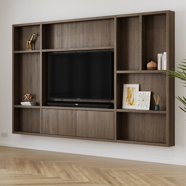 Flatbox Cinewall // Truffle Brown Oak