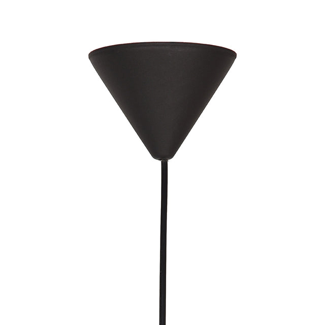 LABEL51 Hanglamp Twist - Grijs - Vlas - M van LABEL51 - laagste prijs offerte van PureWonen