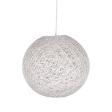 LABEL51 Hanglamp Twist - Wit - Vlas - L van LABEL51 – Luxe comfort op maat van PureWonen. Vraag naar de beste prijs.