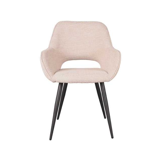 LABEL51 Eetkamerstoel Fer - Naturel - Boucle van LABEL51 - laagste prijs offerte van PureWonen