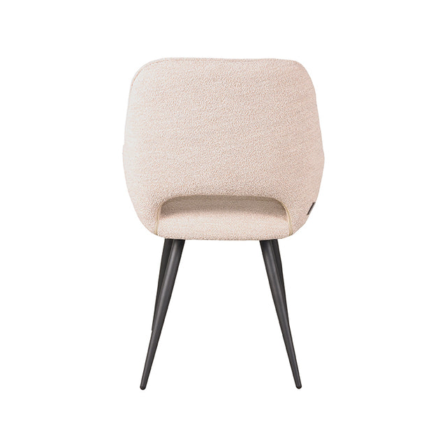 LABEL51 Eetkamerstoel Fer - Naturel - Boucle van LABEL51 - laagste prijs offerte van PureWonen
