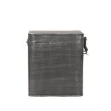 LABEL51 Opbergkist - Antiek grijs - Metaal - XL 18x19x21 cm van LABEL51 – Luxe comfort op maat van PureWonen. Vraag naar de beste prijs.