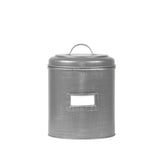 LABEL51 Opbergblik - Antiek grijs - Metaal - L - 18x18x24 cm van LABEL51 - laagste prijs offerte van PureWonen