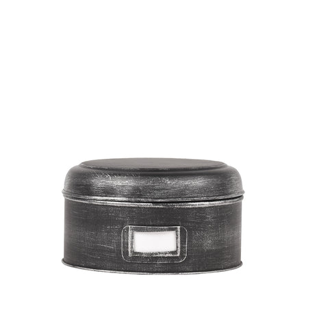 LABEL51 Opbergblik - Zwart - Metaal - L - 22x22x12 cm van LABEL51 – Luxe comfort op maat van PureWonen. Vraag naar de beste prijs.