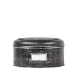 LABEL51 Opbergblik - Zwart - Metaal - XL - 25x25x13 cm van LABEL51 – Luxe comfort op maat van PureWonen. Vraag naar de beste prijs.