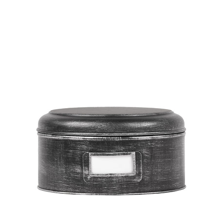 LABEL51 Opbergblik - Zwart - Metaal - XL - 25x25x13 cm van LABEL51 – Luxe comfort op maat van PureWonen. Vraag naar de beste prijs.
