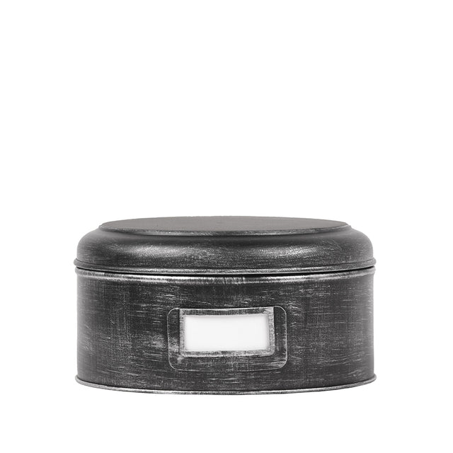 LABEL51 Opbergblik - Zwart - Metaal - XL - 25x25x13 cm van LABEL51 – Luxe comfort op maat van PureWonen. Vraag naar de beste prijs.