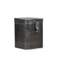 LABEL51 Opbergkist - Antiek grijs - Metaal - L - 15x16x19 cm van LABEL51 - laagste prijs offerte van PureWonen
