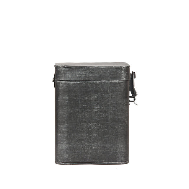 LABEL51 Opbergkist - Antiek grijs - Metaal - L - 15x16x19 cm van LABEL51 - laagste prijs offerte van PureWonen