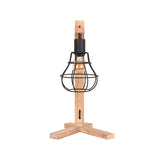 LABEL51 Tafellamp Drop - Zwart - Mangohout van LABEL51 - laagste prijs offerte van PureWonen