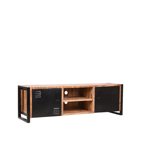 LABEL51 Tv-meubel Brussels - Rough - Mangohout - Tv-Meubel 160 cm van LABEL51 – Luxe comfort op maat van PureWonen. Vraag naar de beste prijs.