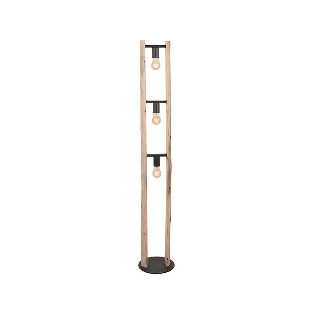 LABEL51 Vloerlamp Woody - Naturel - Hout van LABEL51 – Luxe comfort op maat van PureWonen. Vraag naar de beste prijs.