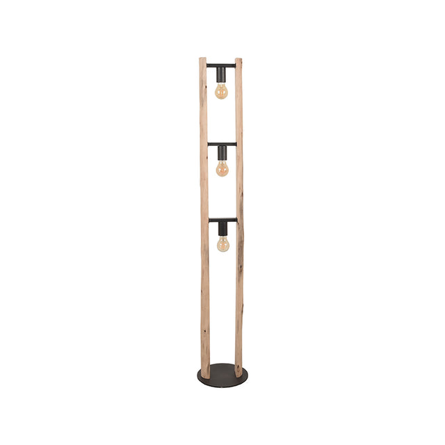 LABEL51 Vloerlamp Woody - Naturel - Hout van LABEL51 – Luxe comfort op maat van PureWonen. Vraag naar de beste prijs.